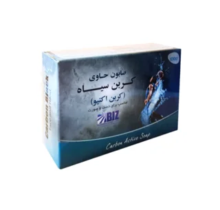 صابون دست و صورت کربن سیاه بیز